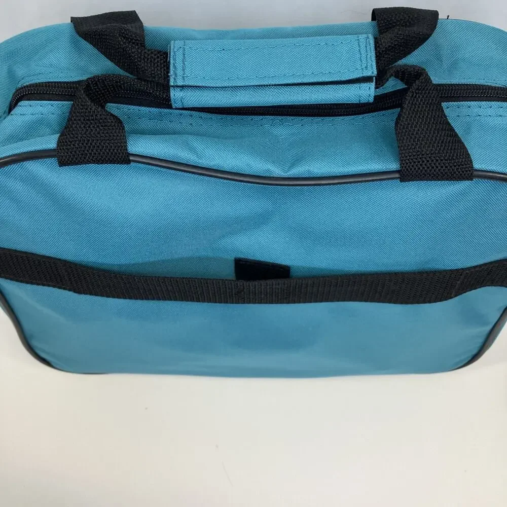 Protocol Travel Carry On Luggage Bag Tote Teal Blue Green 16x12x5